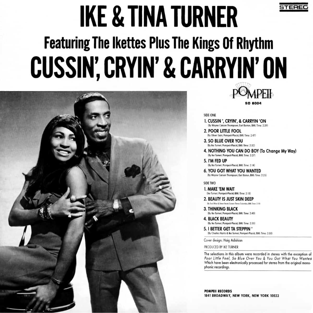 Ike & Tina Turner - Cussin', Cryin' & Carryin' On - Album