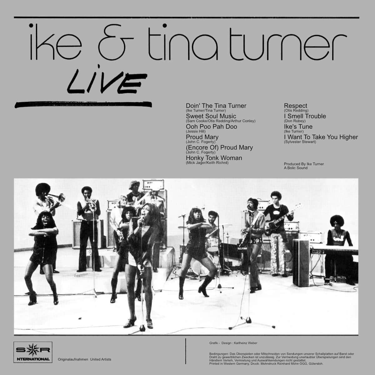 Ike & Tina Turner - Live - Album