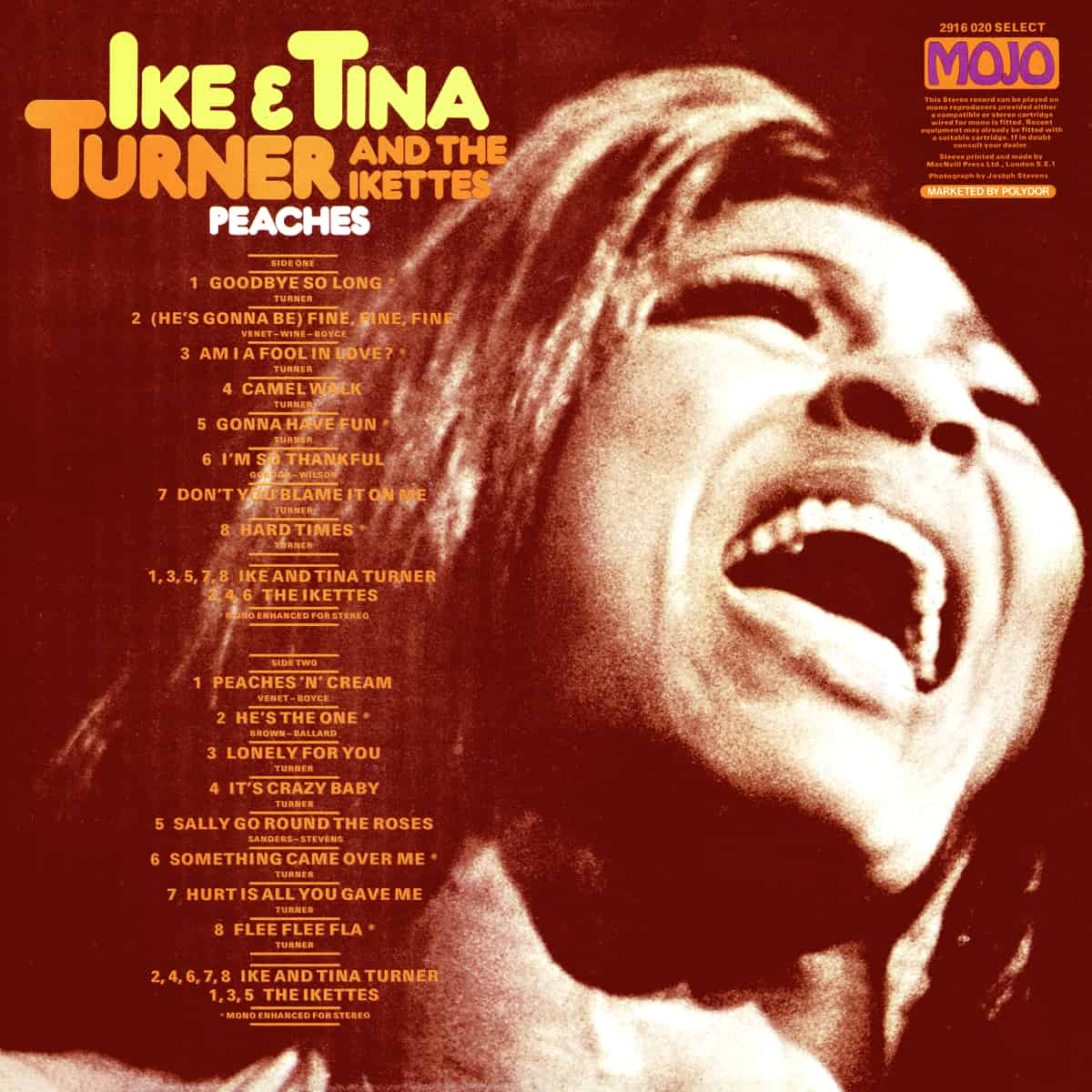 Ike & Tina Turner - Peaches - Album