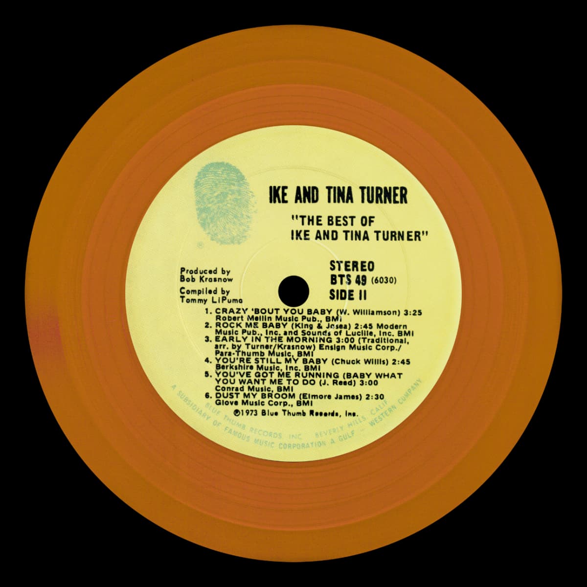 Ike & Tina Turner - The Best of Ike and Tina Turner - Back Cover