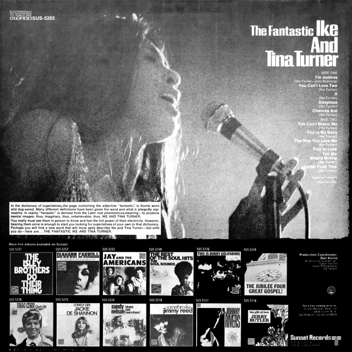 Ike & Tina Turner - The Fantastic Ike And Tina Turner - Album