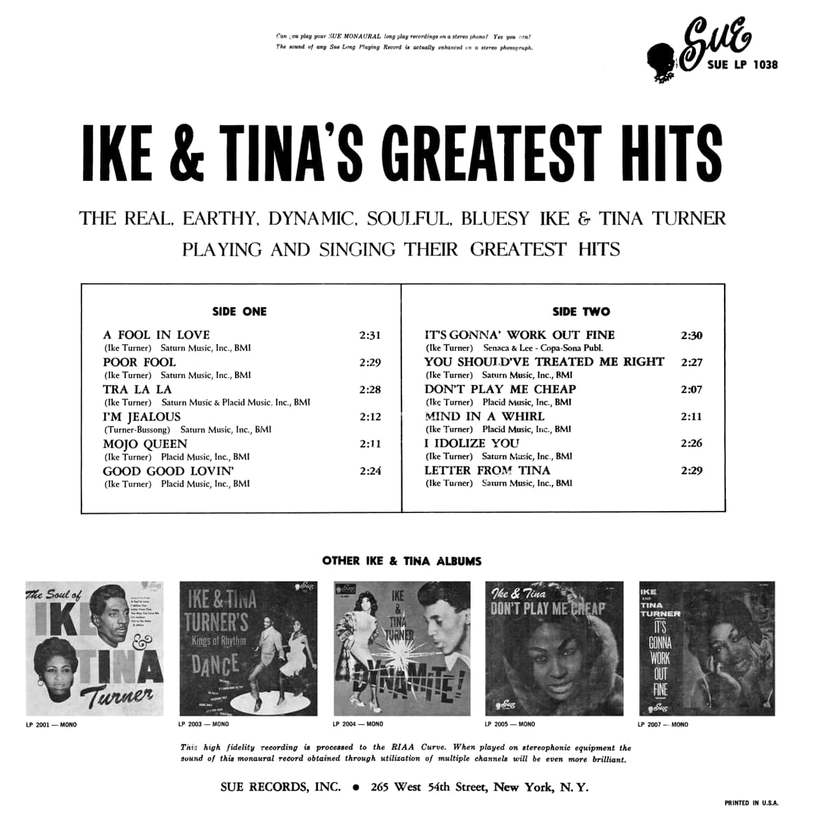 Ike & Tina Turner - The Greatest Hits - Album