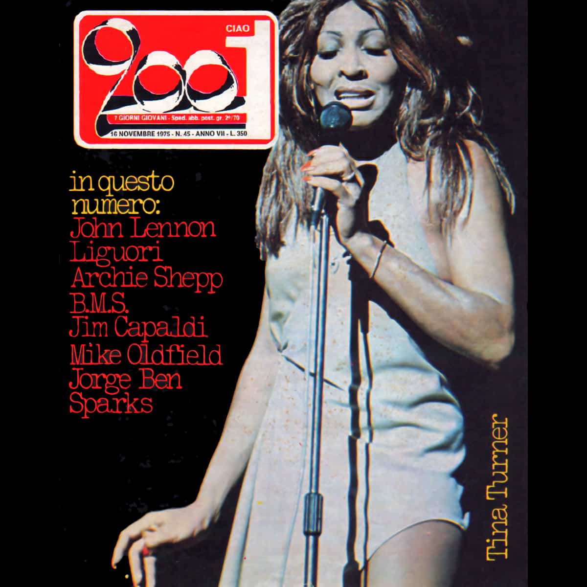 Ike & Tina Turner - Ciao 2001 - Magazine