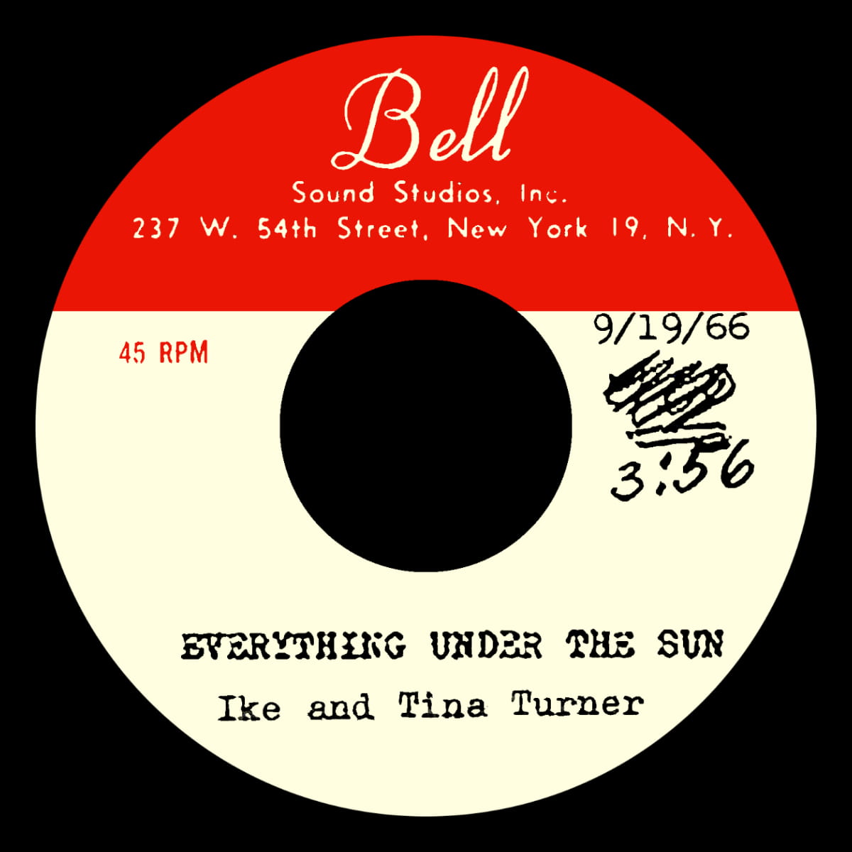 Ike & Tina Turner - Everything Under The Sun - Single