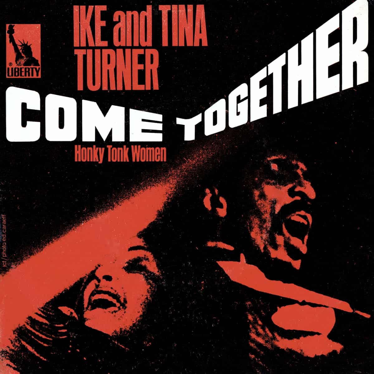 Ike & Tina Turner - Come Together - Single (France)