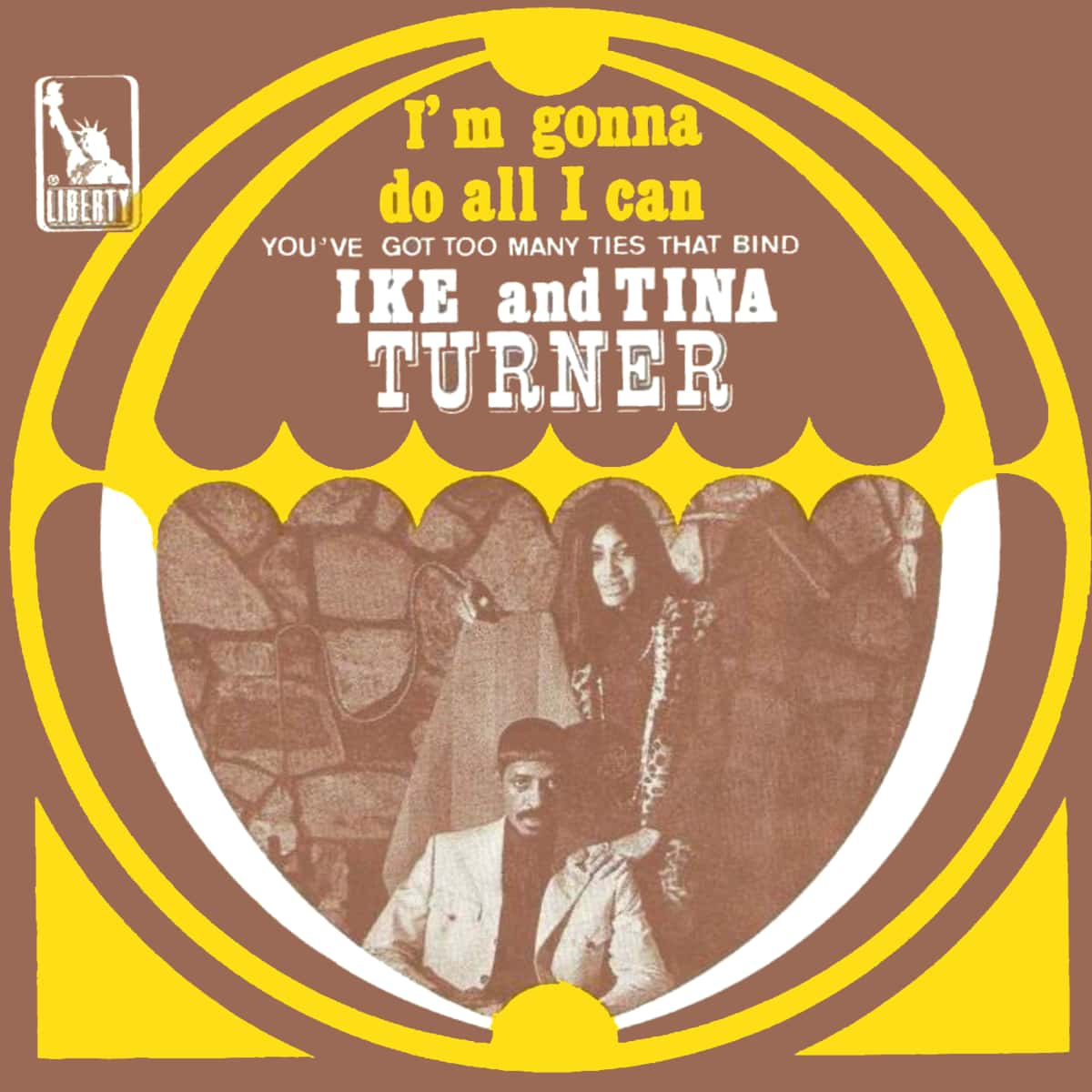 Ike & Tina Turner - I'm Gonna Do All I Can - Single