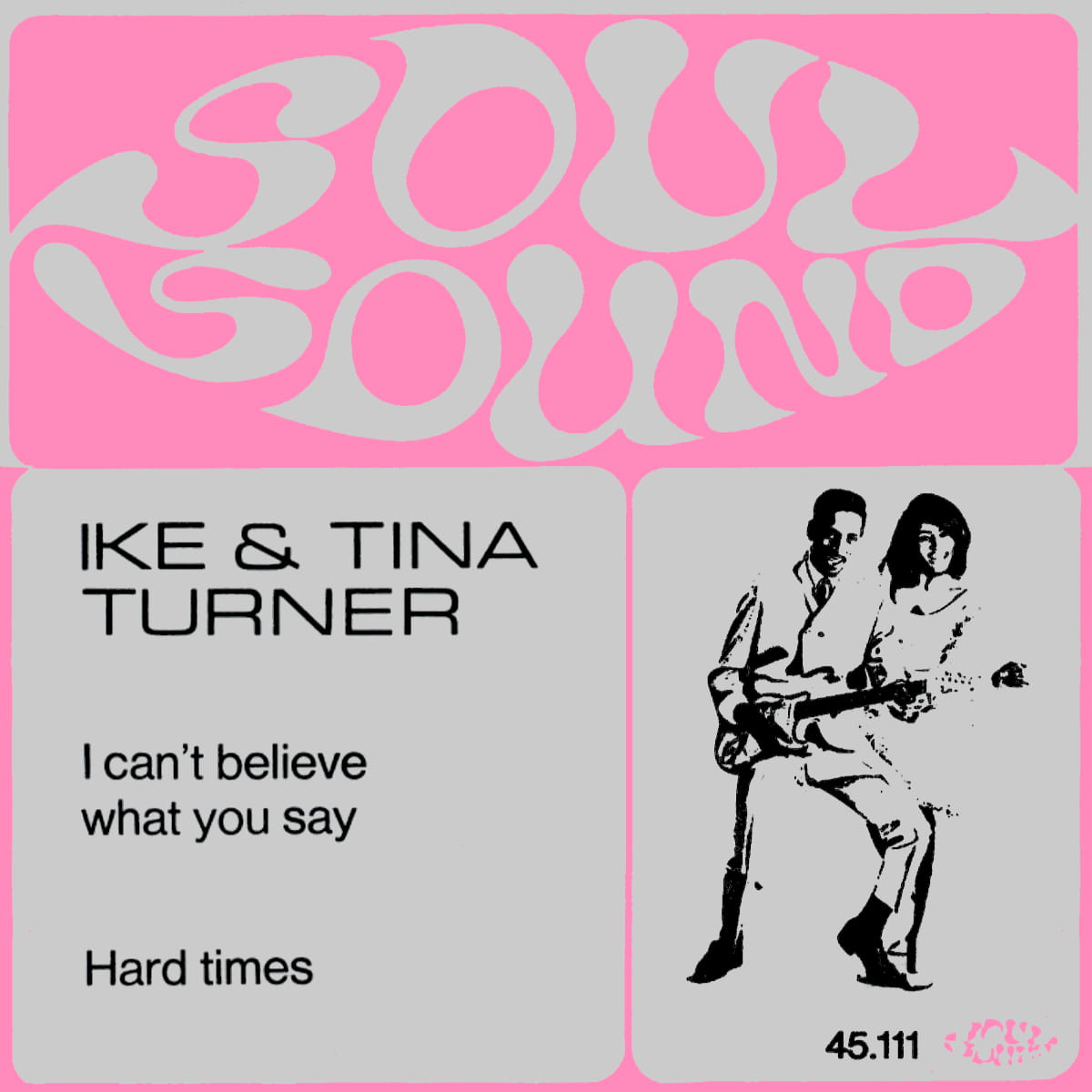 Ike Tina Turner Single I Cant Believe What You Say Cover 02