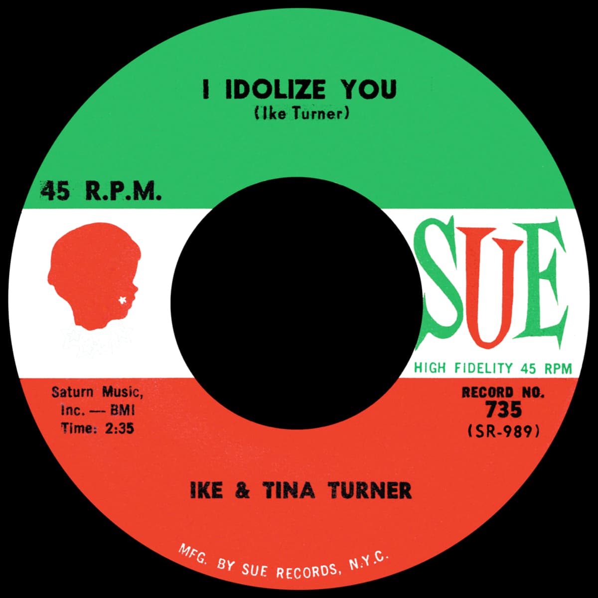 Ike & Tina Turner - I Idolize You - Single