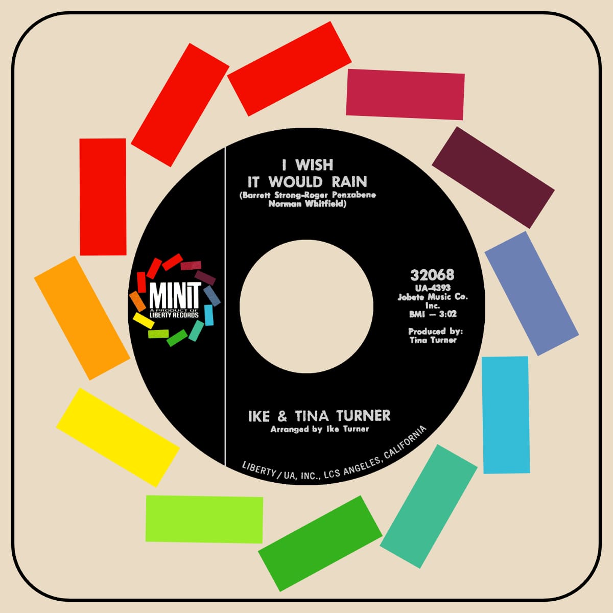 Ike & Tina Turner - I Wish It Would Rain - Single