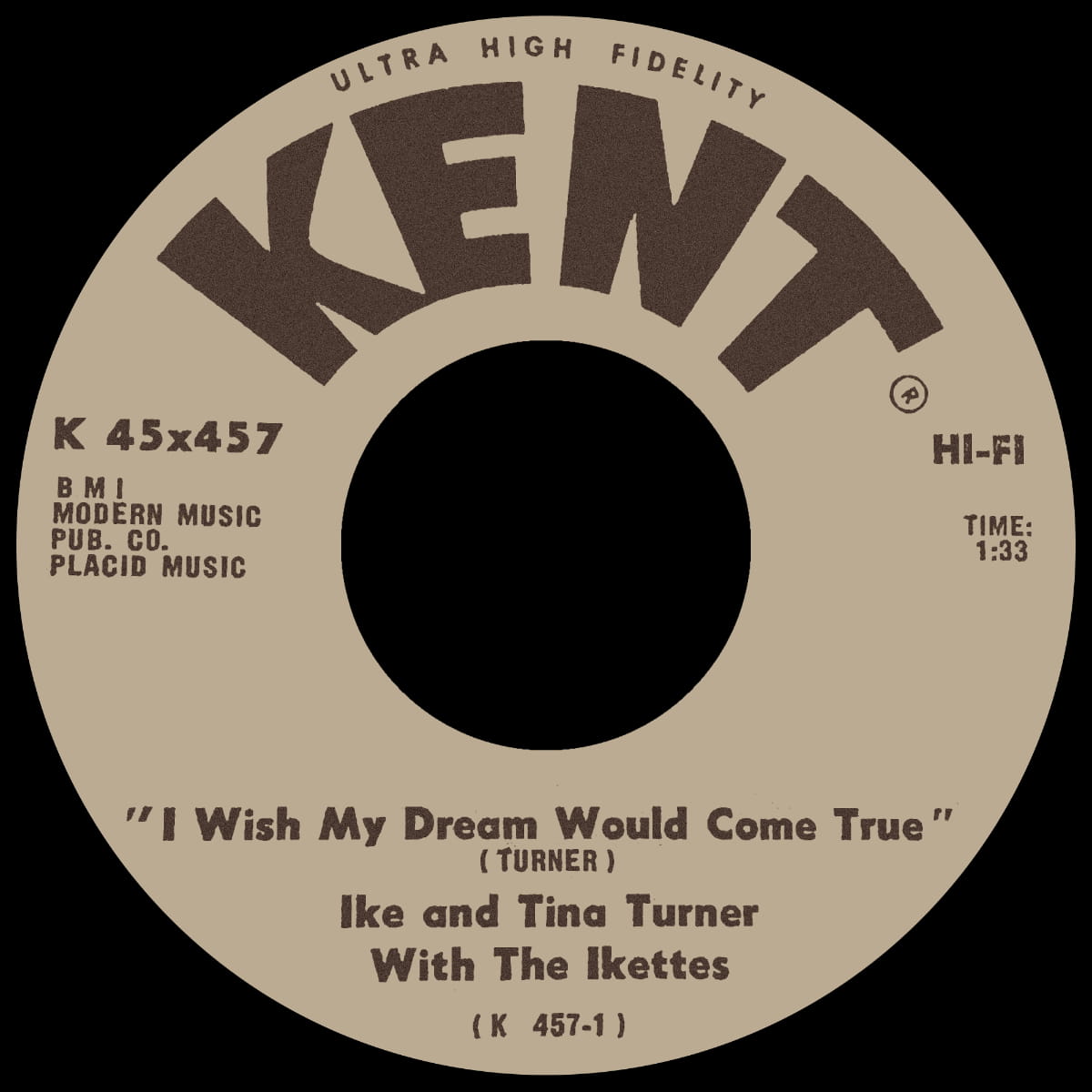 Ike & Tina Turner - I Wish My Dream Would Come True - Single