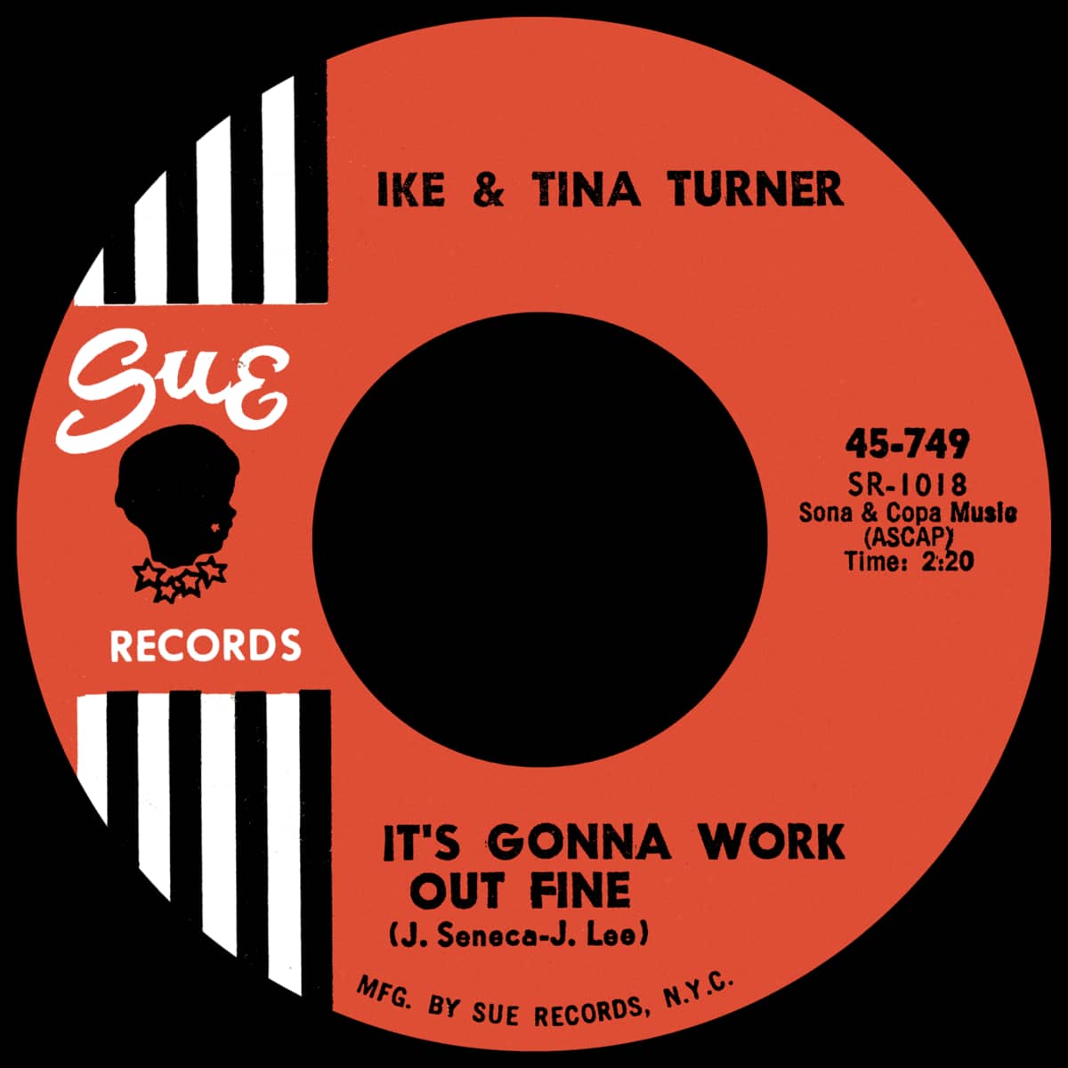 Ike & Tina Turner - It's Gonna Work Out Fine - Single