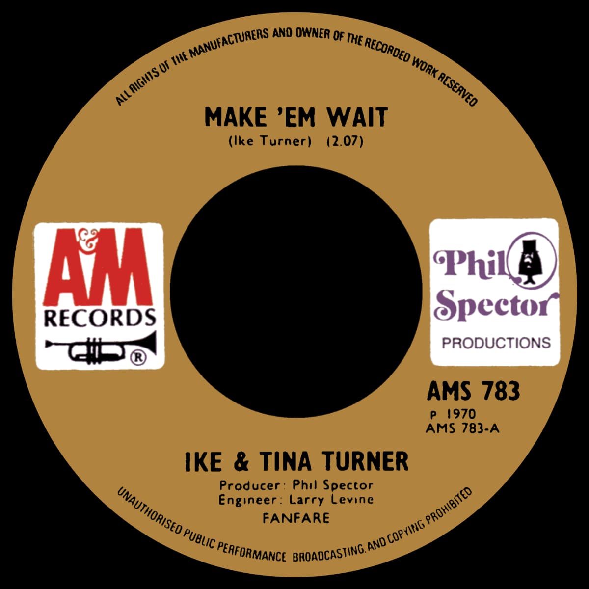 Ike & Tina Turner - Make 'Em Wait - Single