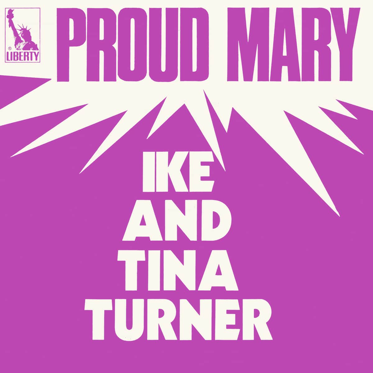 Ike & Tina Turner - Proud Mary - Single (France)