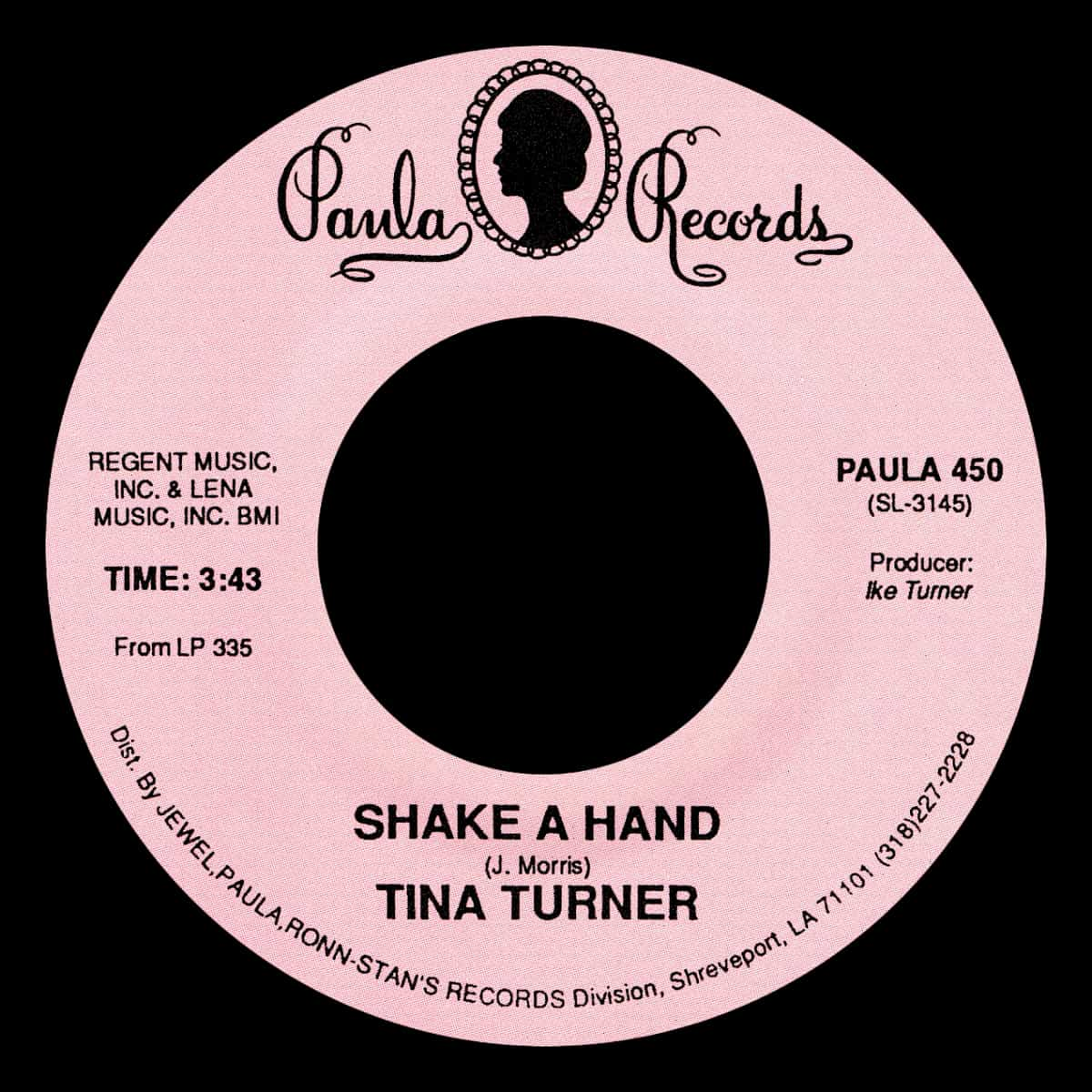 Ike & Tina Turner - Shake A Hand - Single