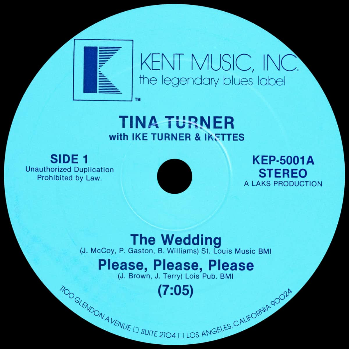 Ike & Tina Turner - The Wedding - Single