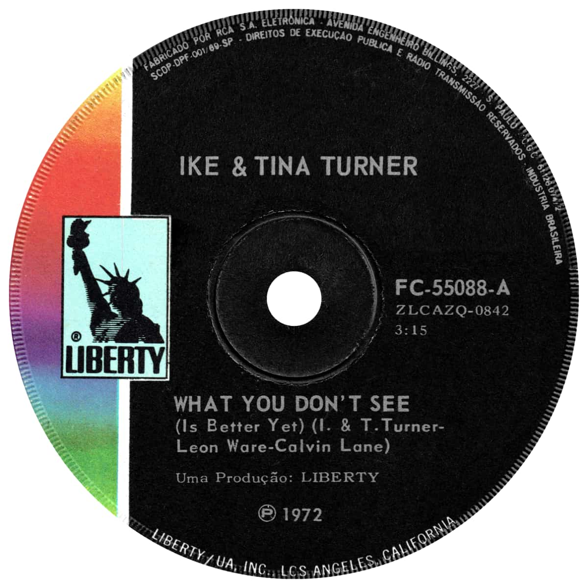 Ike & Tina Turner - What You Don't See - Single