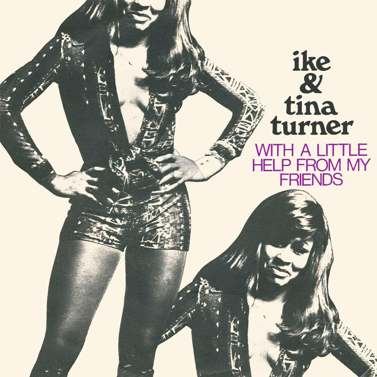 Ike & Tina Turner - With A Little Help From My Friends - Single