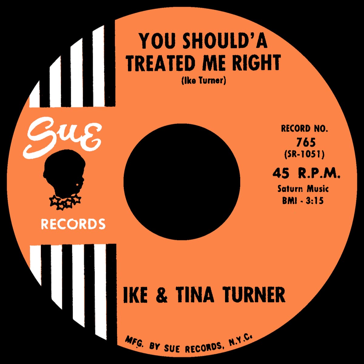 Ike & Tina Turner - You Should's Treated Me Right - Single