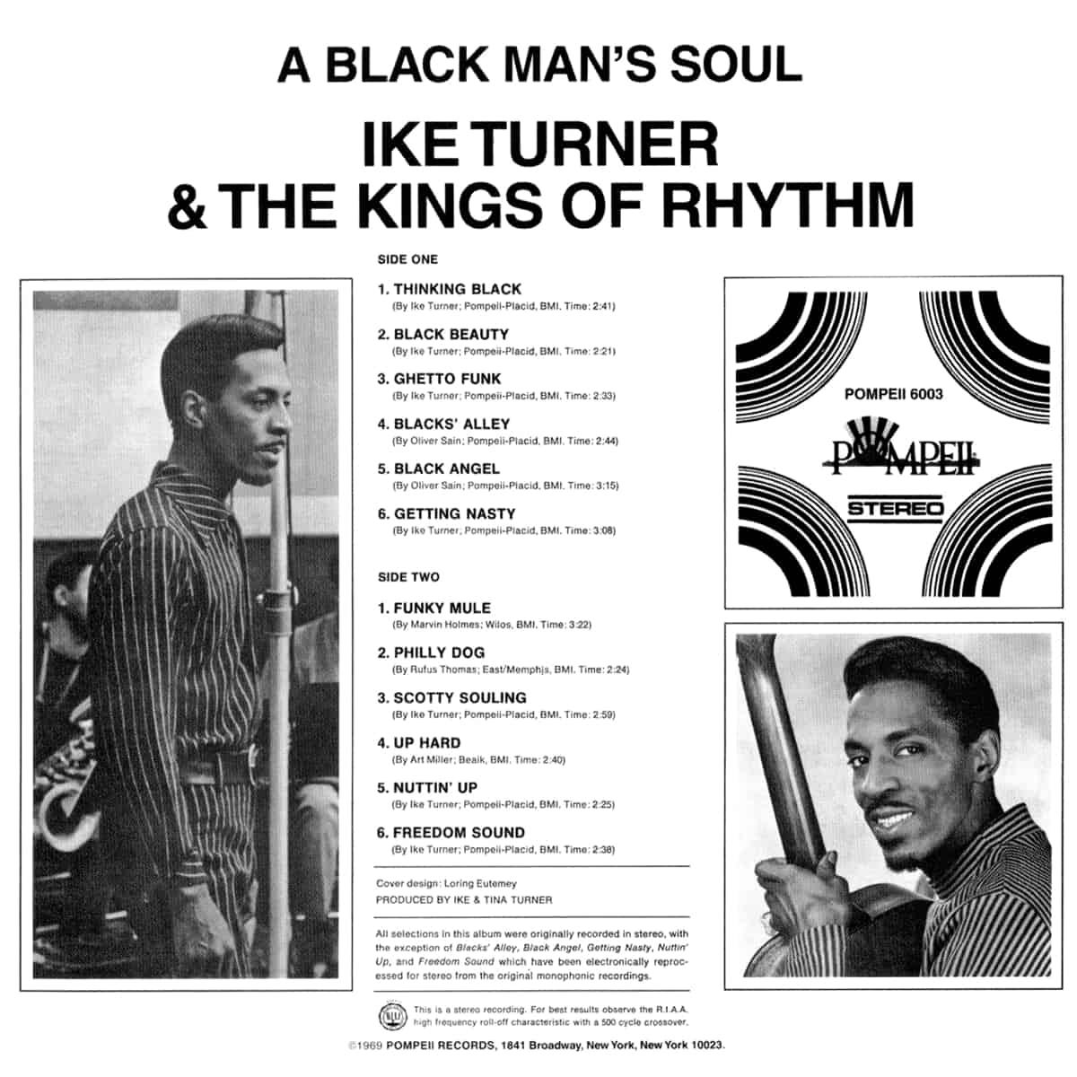 Ike Turner - A Black Man's Soul - Album