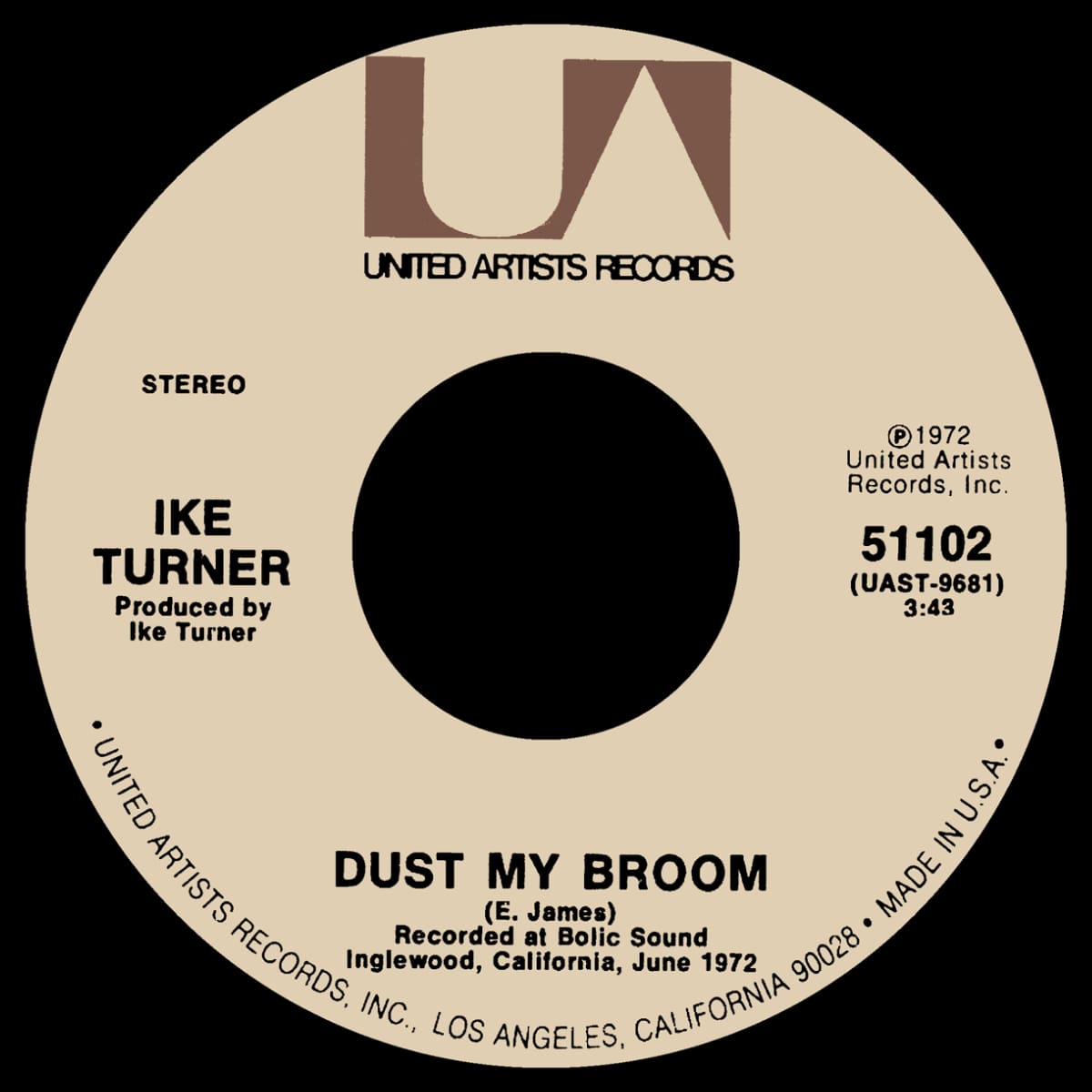 Ike Turner - Dust My Broom - Single