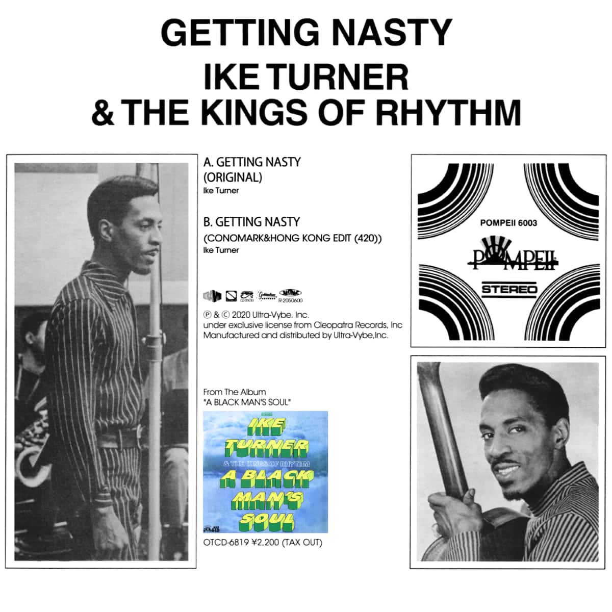 Ike Turner - Getting Nasty - Single