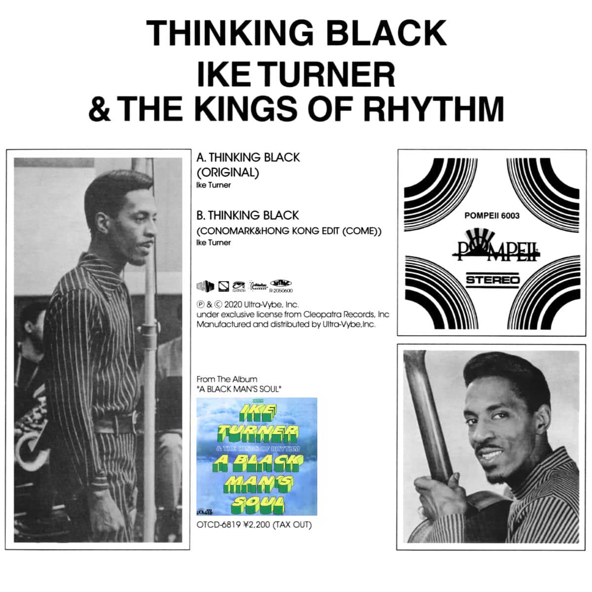 Ike Turner - Thinking Black - Single