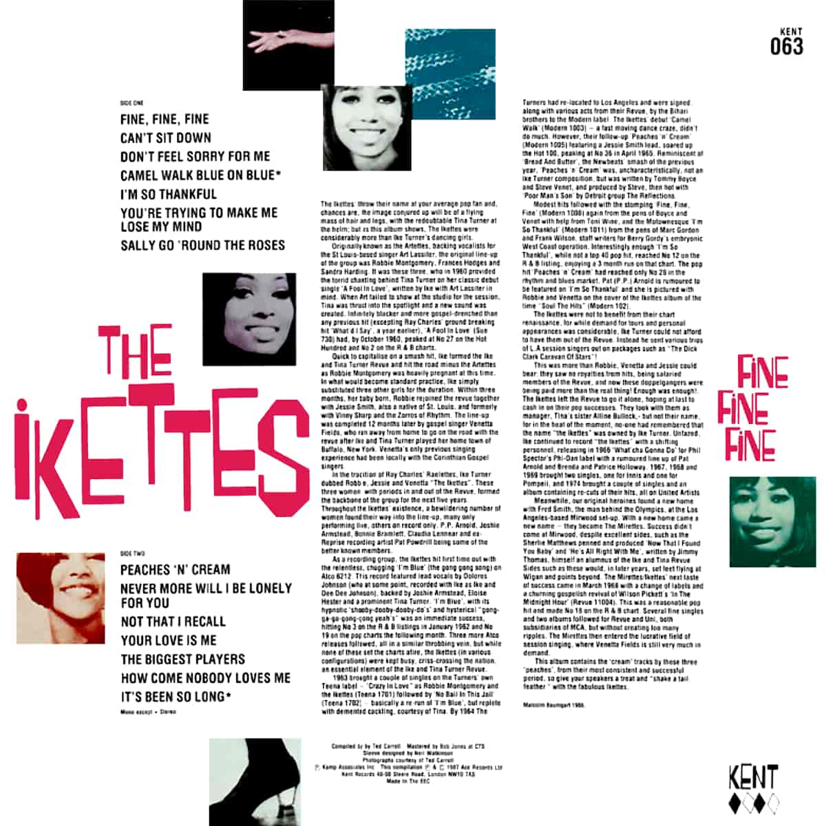 The Ikettes - Fine Fine Fine - Album