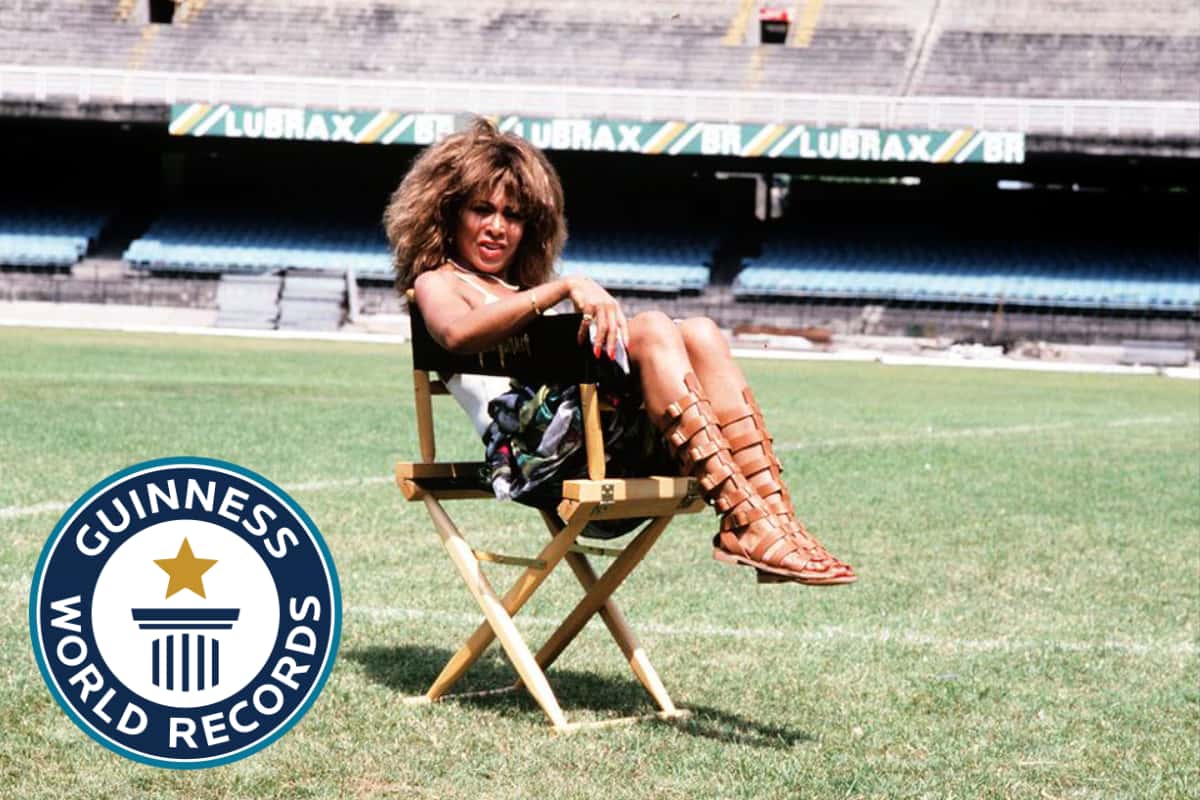 Guinness World Records - Award - Tina Turner