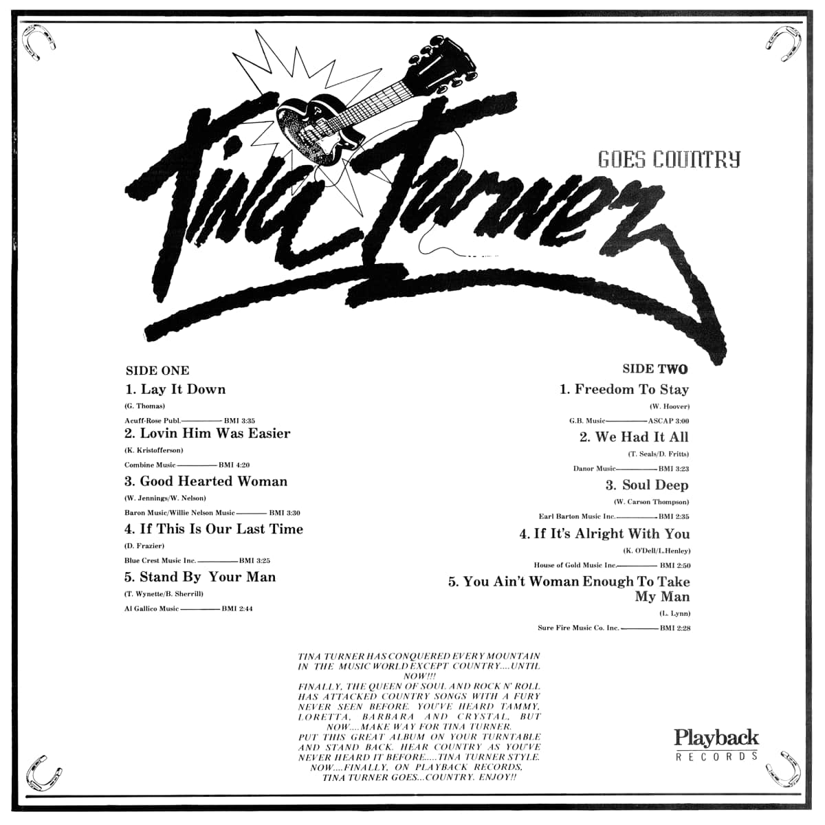 Tina Turner - Goes Country - Album