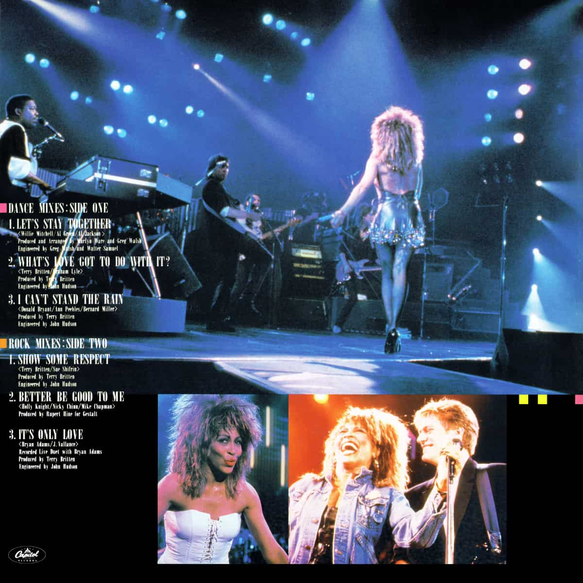 Tina Turner Album Private Dance Mixes Cover 02