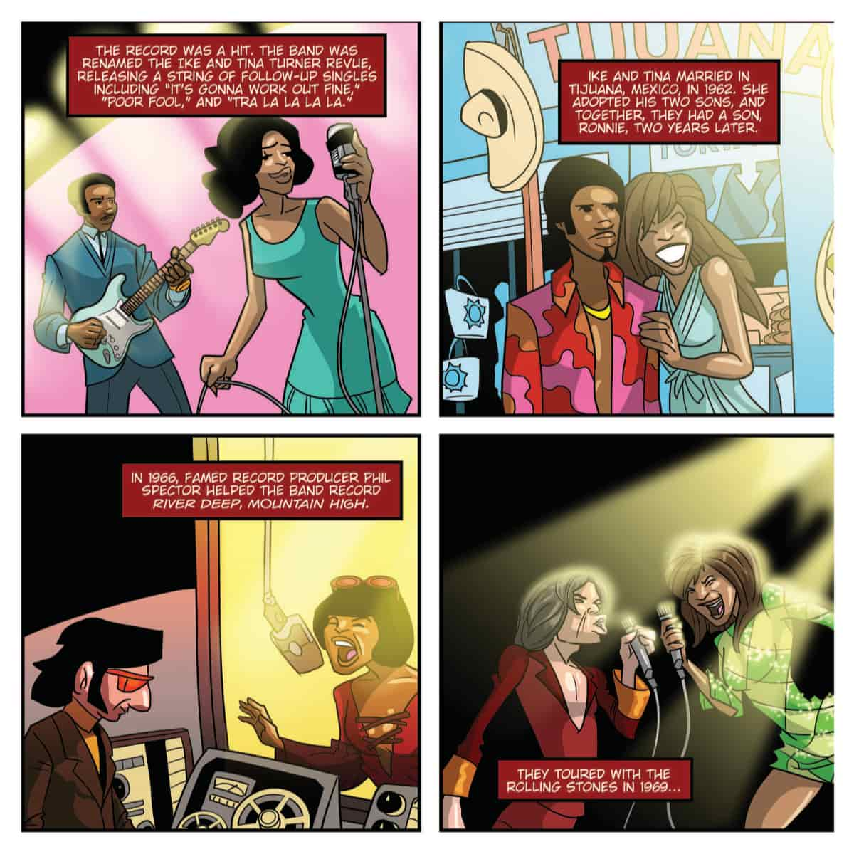 Tina Turner - Tribute - Comic