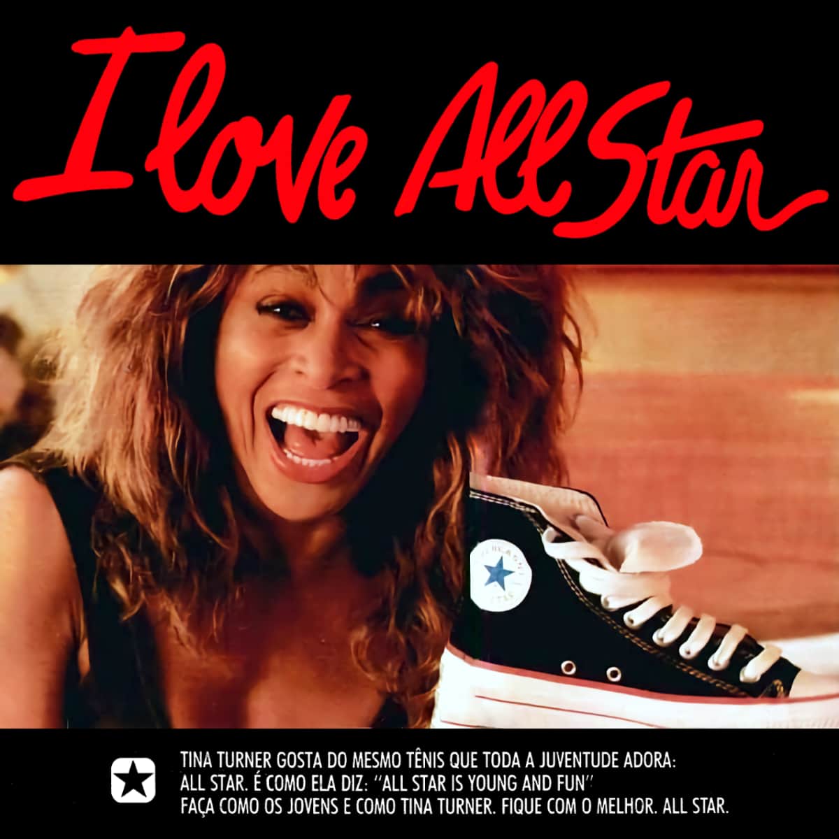 Tina Turner - Converse (All Star) - Commercial