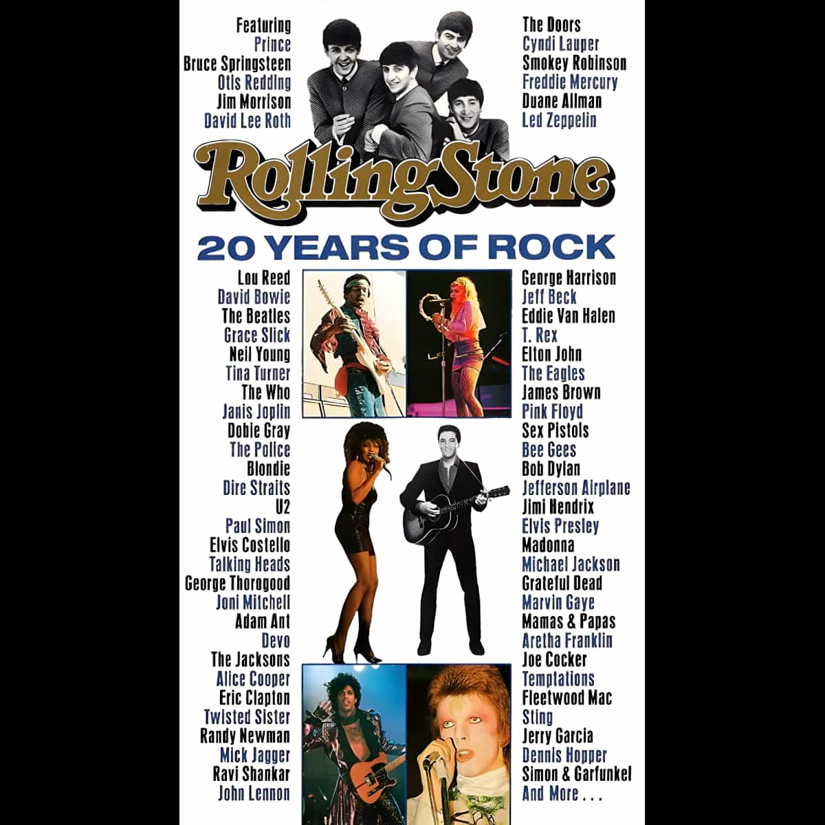 Tina Turner - Rolling Stone (20 Years of Rock) - Video
