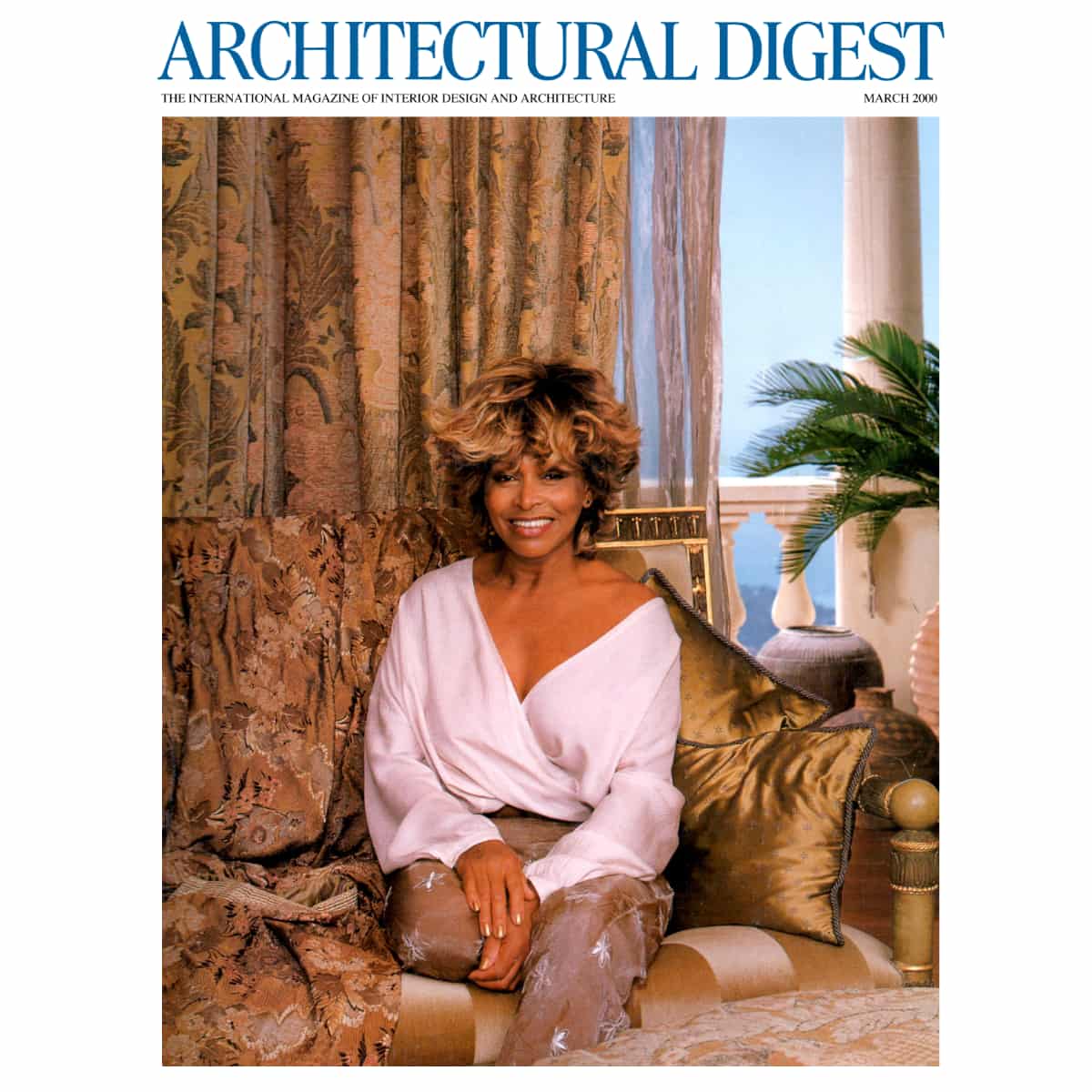 Tina Turner - Architectural Digest - Magazine