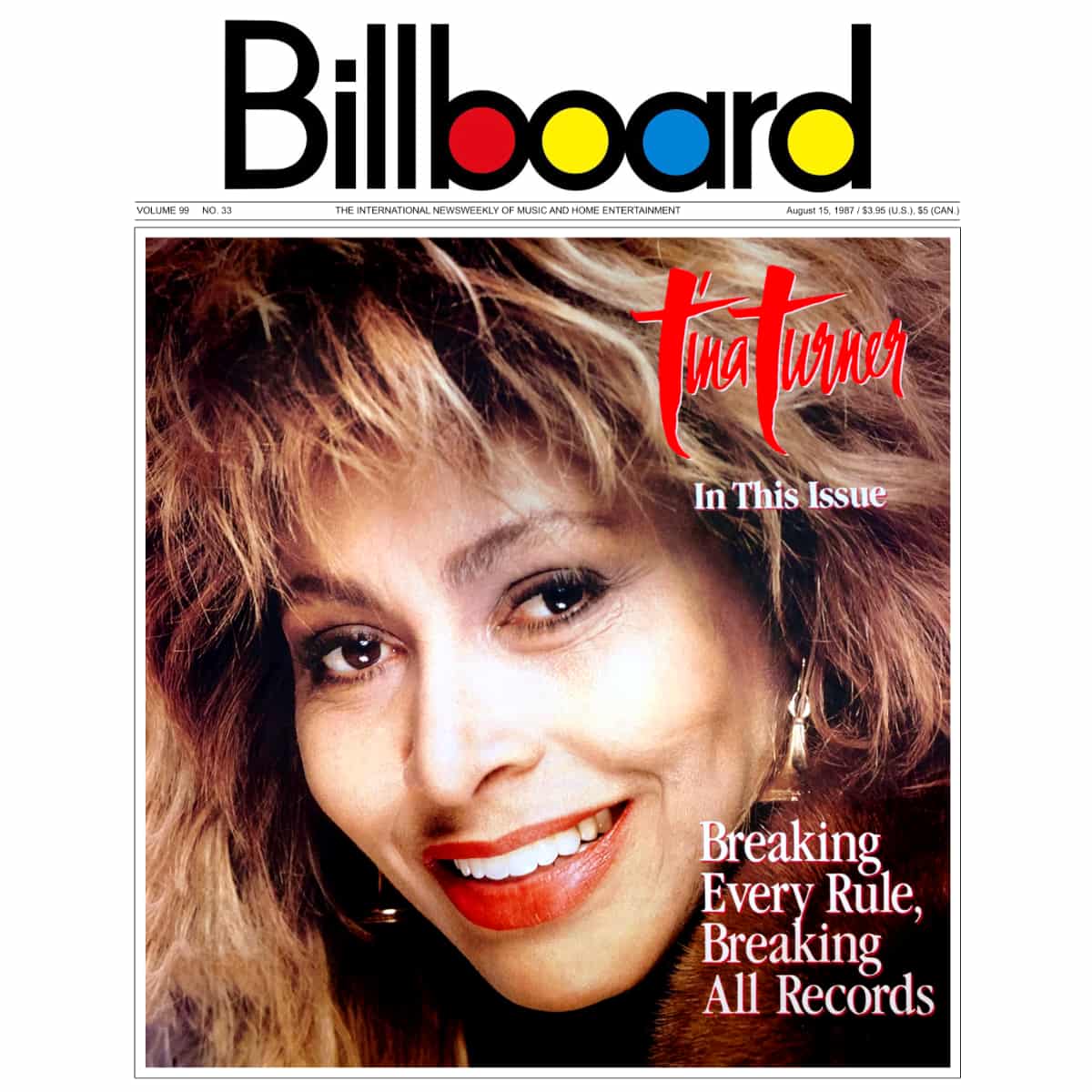 Tina Turner - Billboard - Magazine