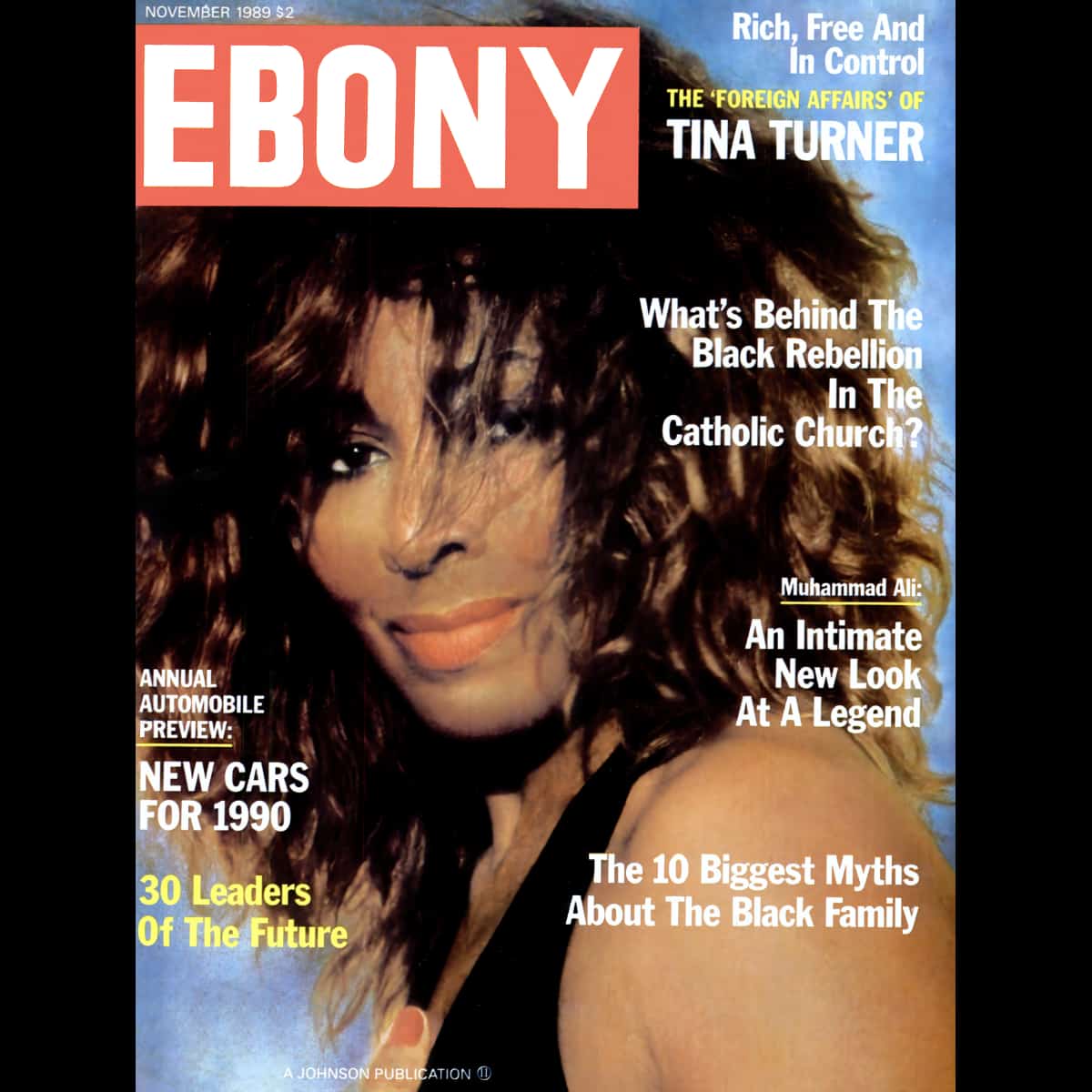 Tina Turner - Ebony - Magazine