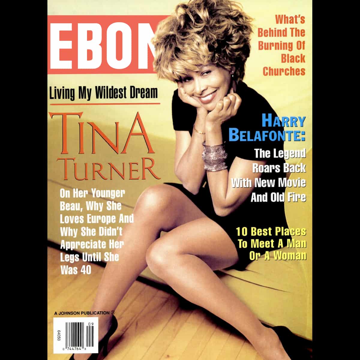 Tina Turner - Ebony - Magazine