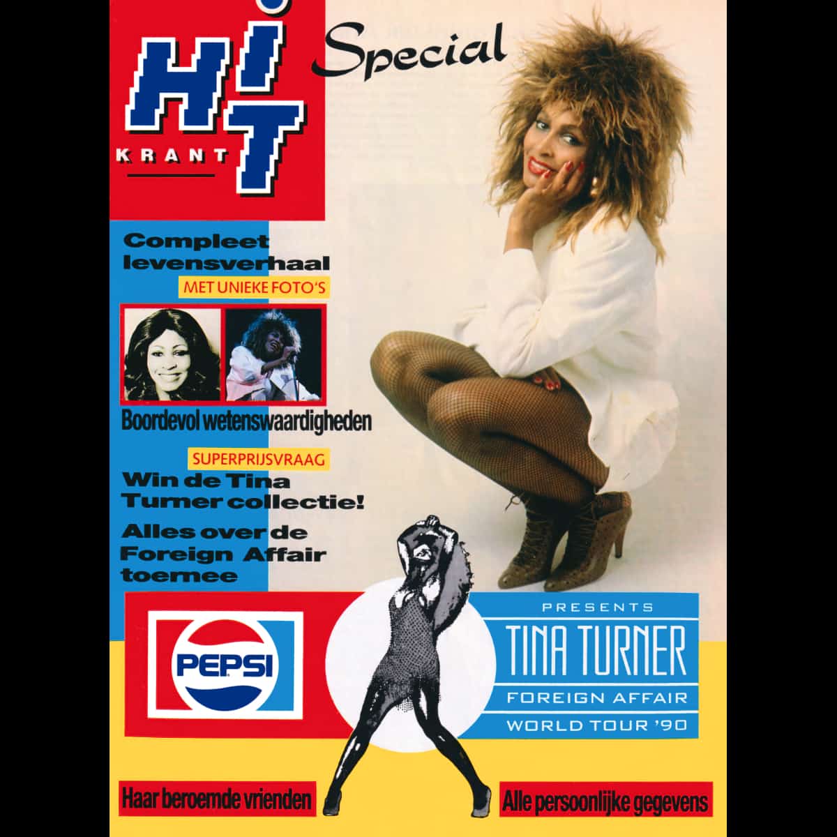 Tina Turner - Hit Krant - Magazine