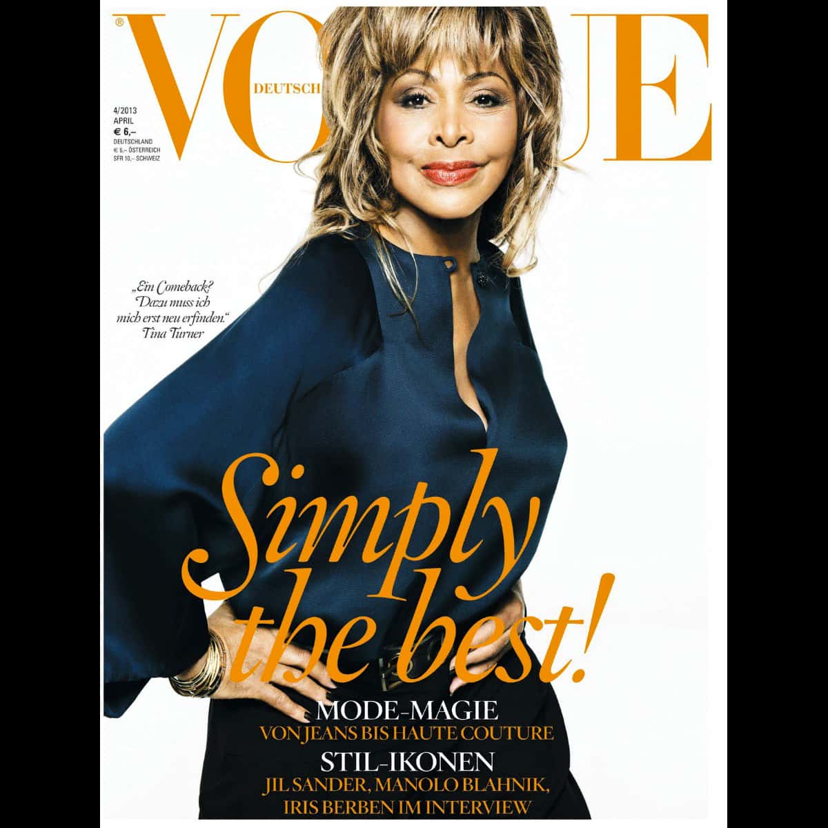 Tina Turner - Vogue - Magazine