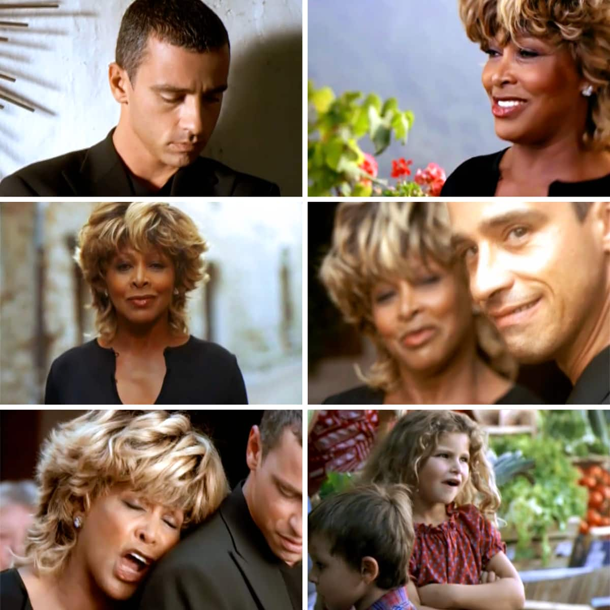 Tina Turner & Eros Ramazzotti- Cose Della Vita - Music Video