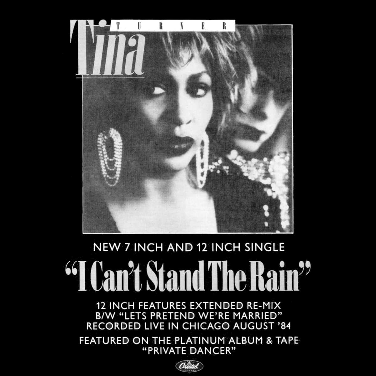 Tina Turner - I Can't Stand The Rain - Promo