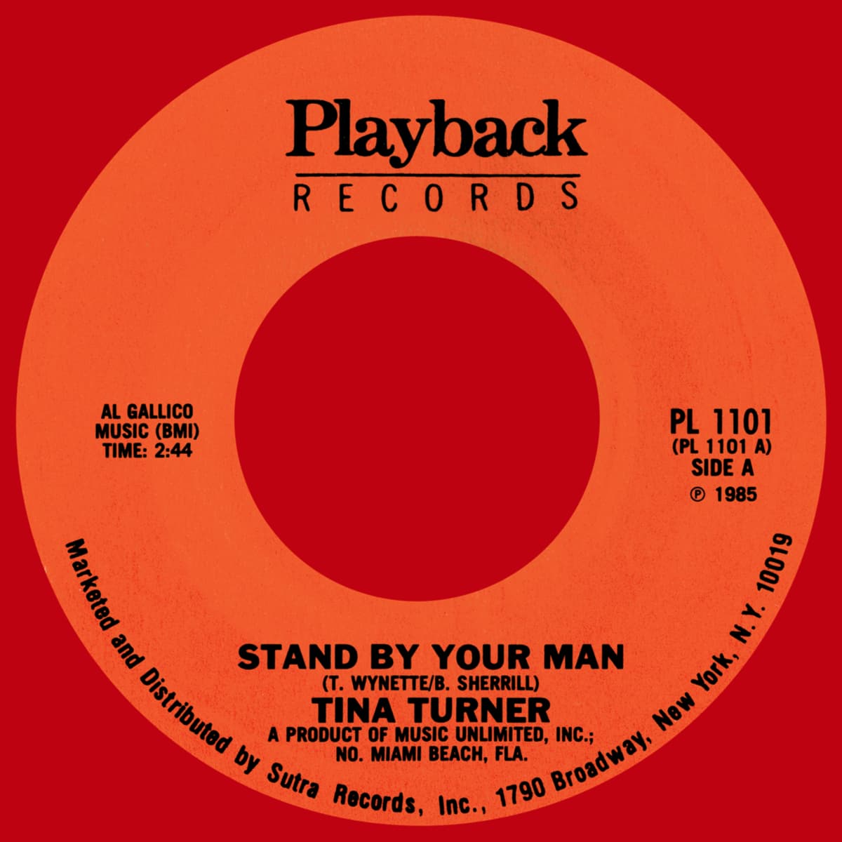 Tina Turner - Stand By Your Man - Single