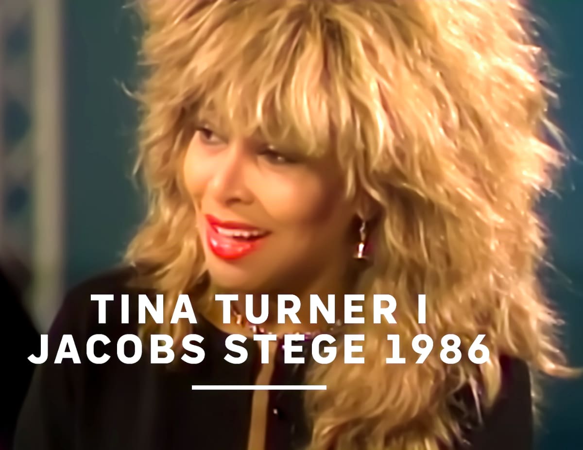 Tina Turner - Jacobs Stege - TV