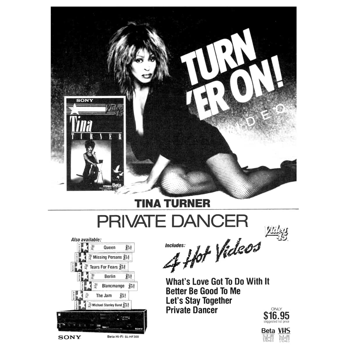 Tina Turner - Private Dancer EP - Promo